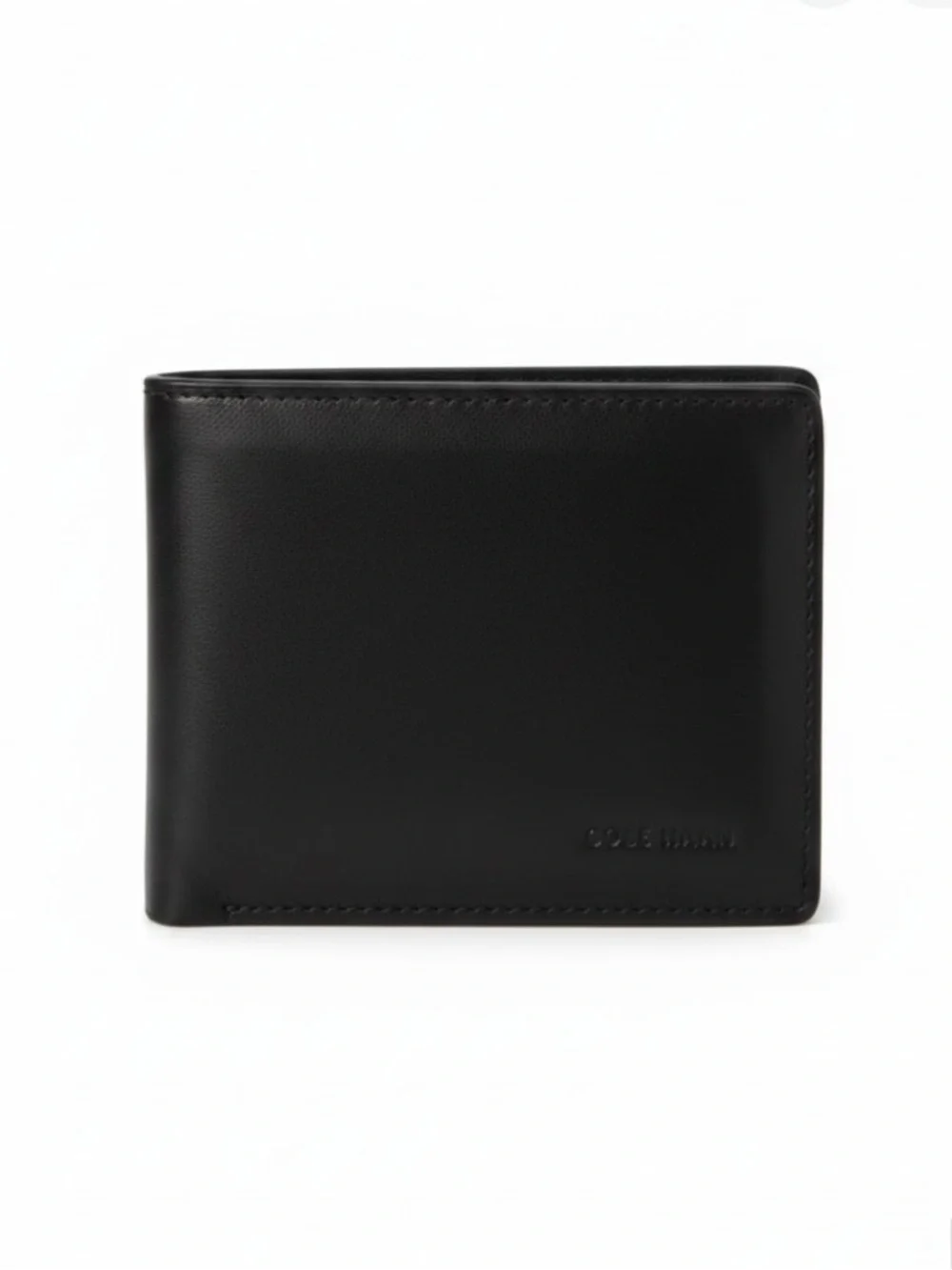 NWT Cole Haan Men’s Leather Bifold Compact Wallet Fathers Day Gift Premium
